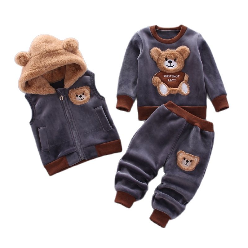 Winter Clothing For 1 Year Old Girl - طفل الفتيان والفتيات مجموعة الملابس Tricken