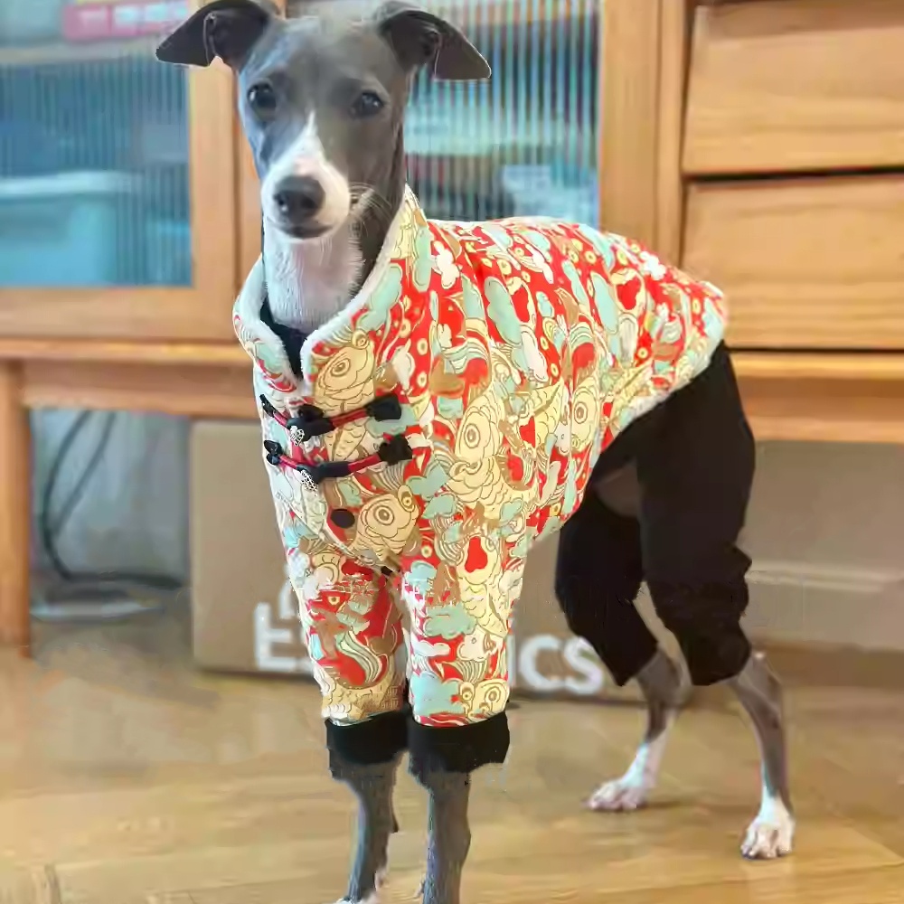 Winter Clothing For Dogs - الصينية عقدة مشبك الصوف سترة لإيطاليا