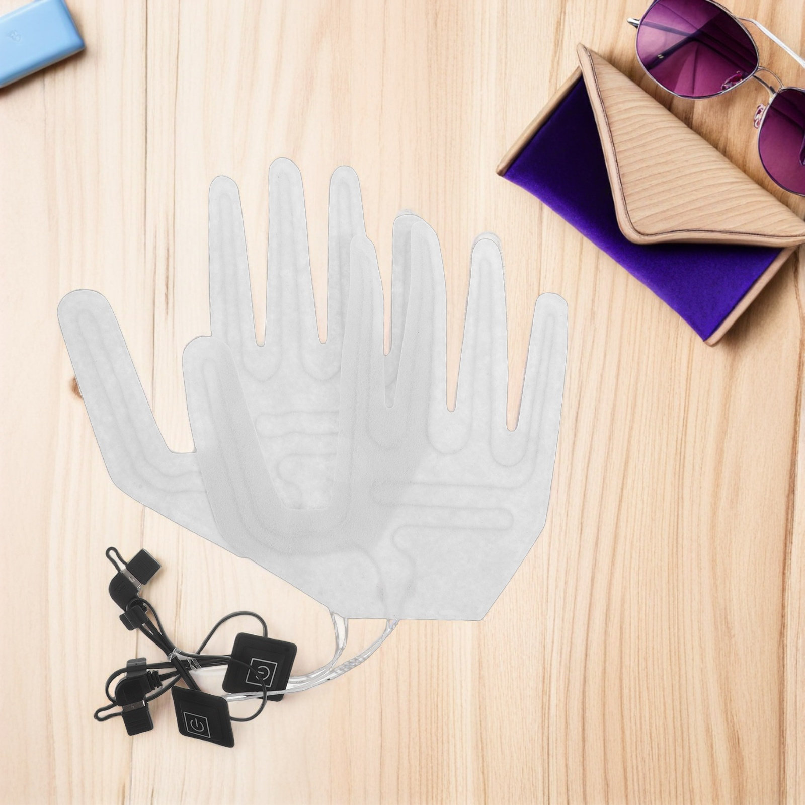Heated Gloves Electric - قطعتان من صفائح التدفئة الكهربائية الكاملة