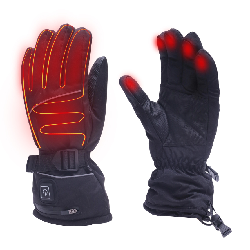 على الجليد لمس الحرارة شتاء دا - مراجعة Heated Gloves Electric وسعره