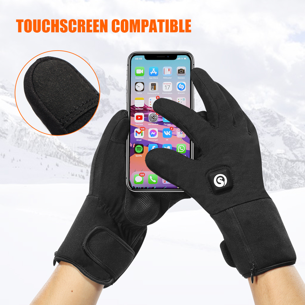 قفازات دراجة نارية كهربائية سا - مراجعة Heated Gloves Electric وسعره