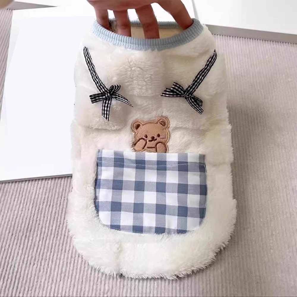 سترة قطط لطيفة من الفرو الناعم - مراجعة Winter Clothing For Dogs وسعره