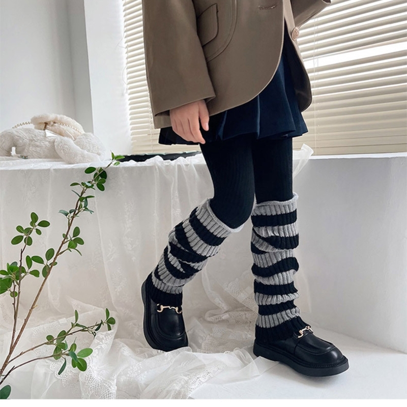 الحياكة جوارب طويلة إلى الركب  - مراجعة Winter Clothing Leg Warmers وسعره