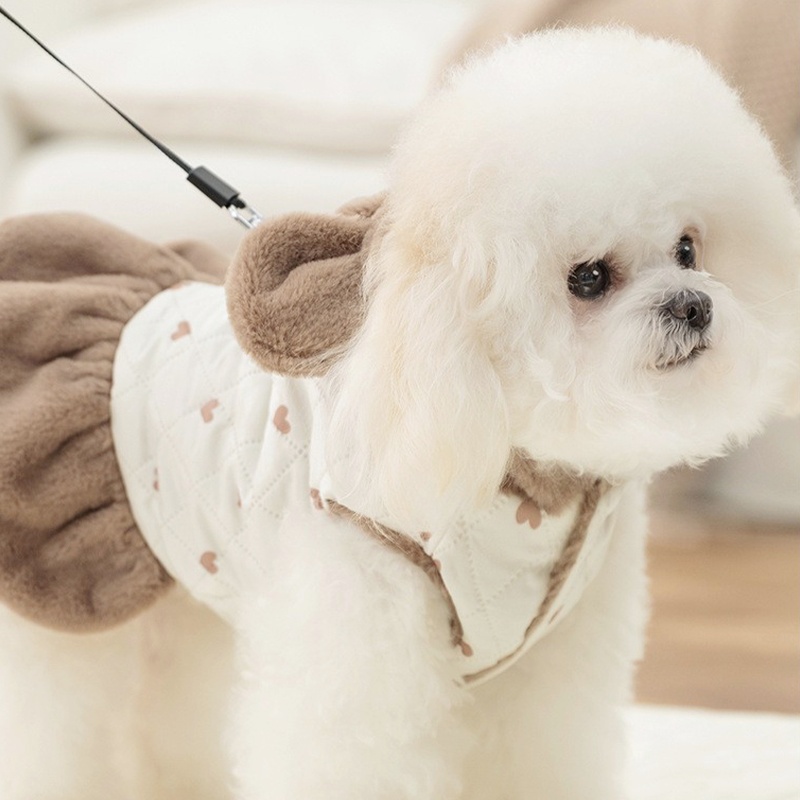 الشتاء الدافئة الكلب سترة فستا - مراجعة Winter Clothing For Dogs وسعره