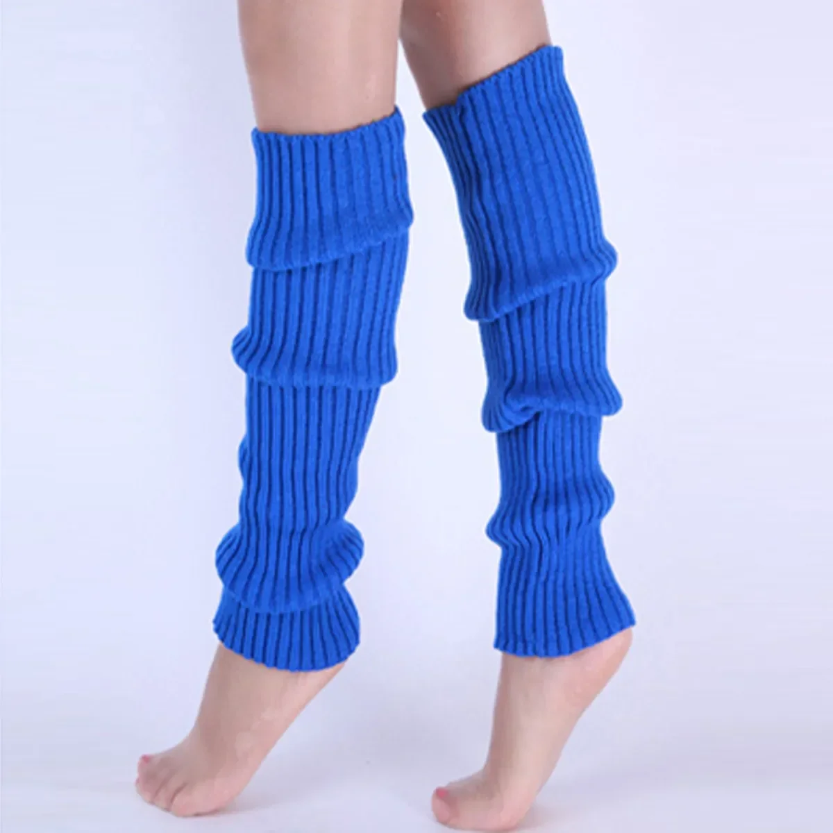 جوارب دافئة محبوكة للنساء تصل  - مراجعة Winter Clothing Leg Warmers وسعره
