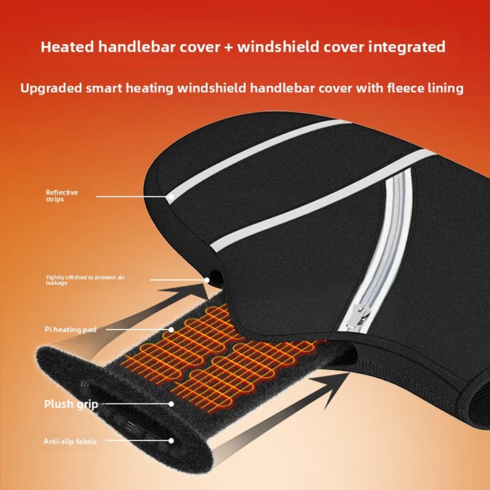 يغطي مقود الدراجة النارية قفاز - مراجعة Heated Gloves Electric وسعره