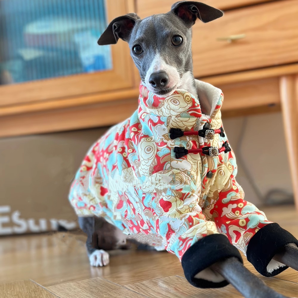 الصينية عقدة مشبك الصوف سترة ل - مراجعة Winter Clothing For Dogs وسعره