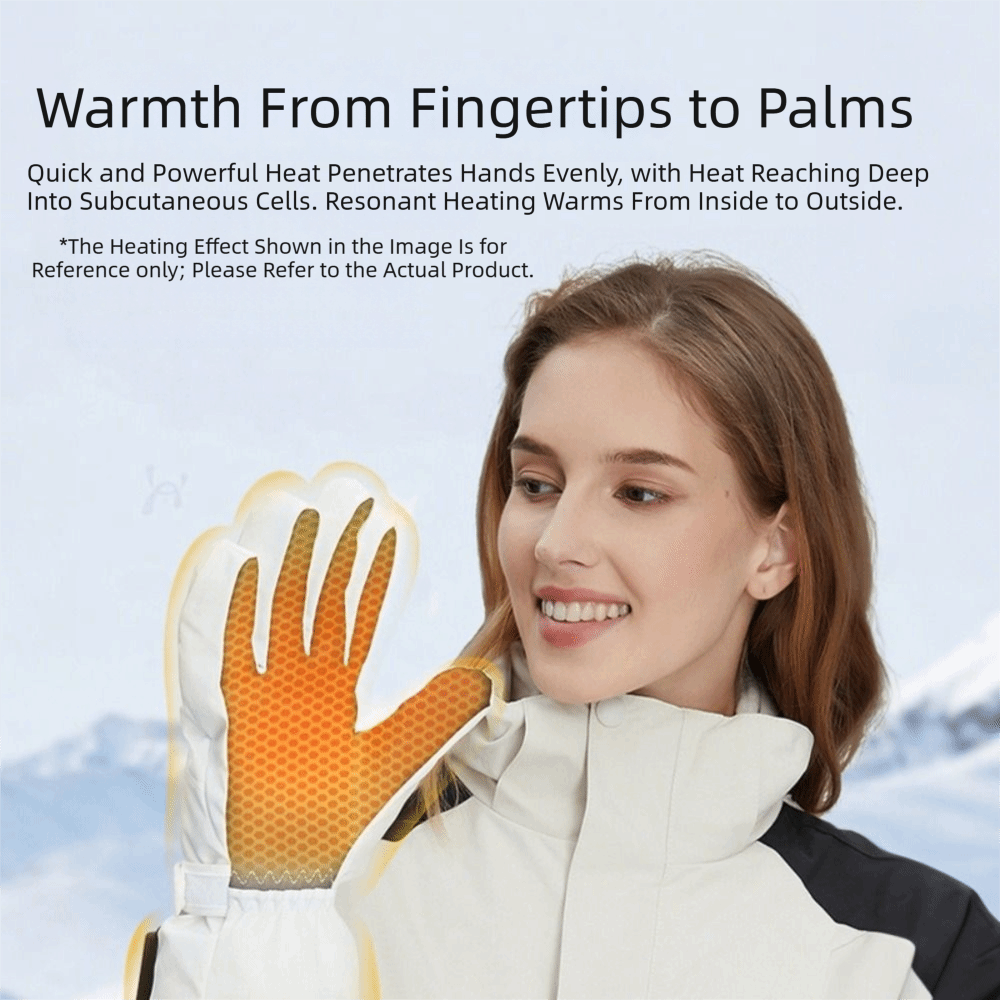 قفازات ذكية مدفأة مقاومة للريا - مراجعة Heated Gloves Electric وسعره