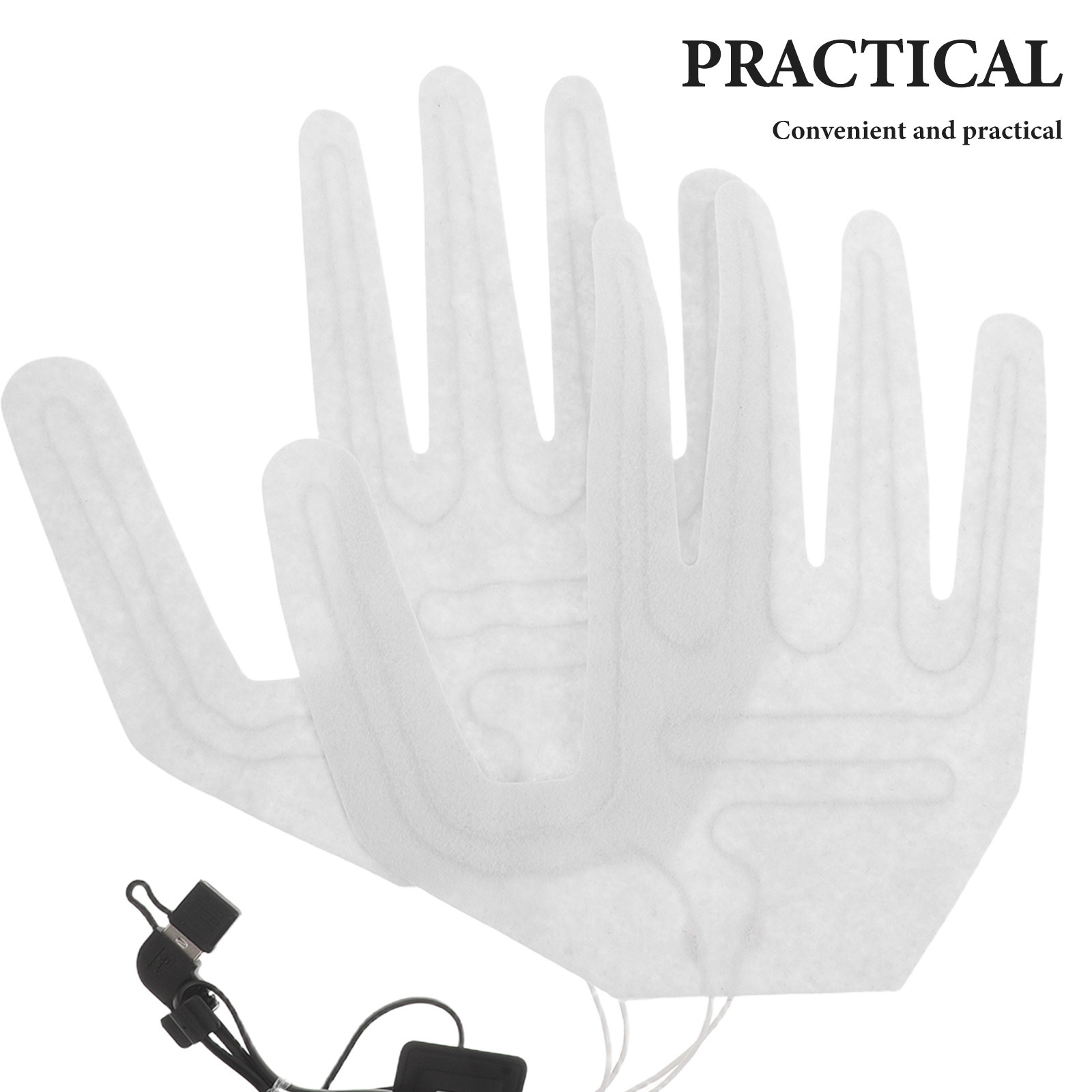 قطعتان من صفائح التدفئة الكهرب - مراجعة Heated Gloves Electric وسعره